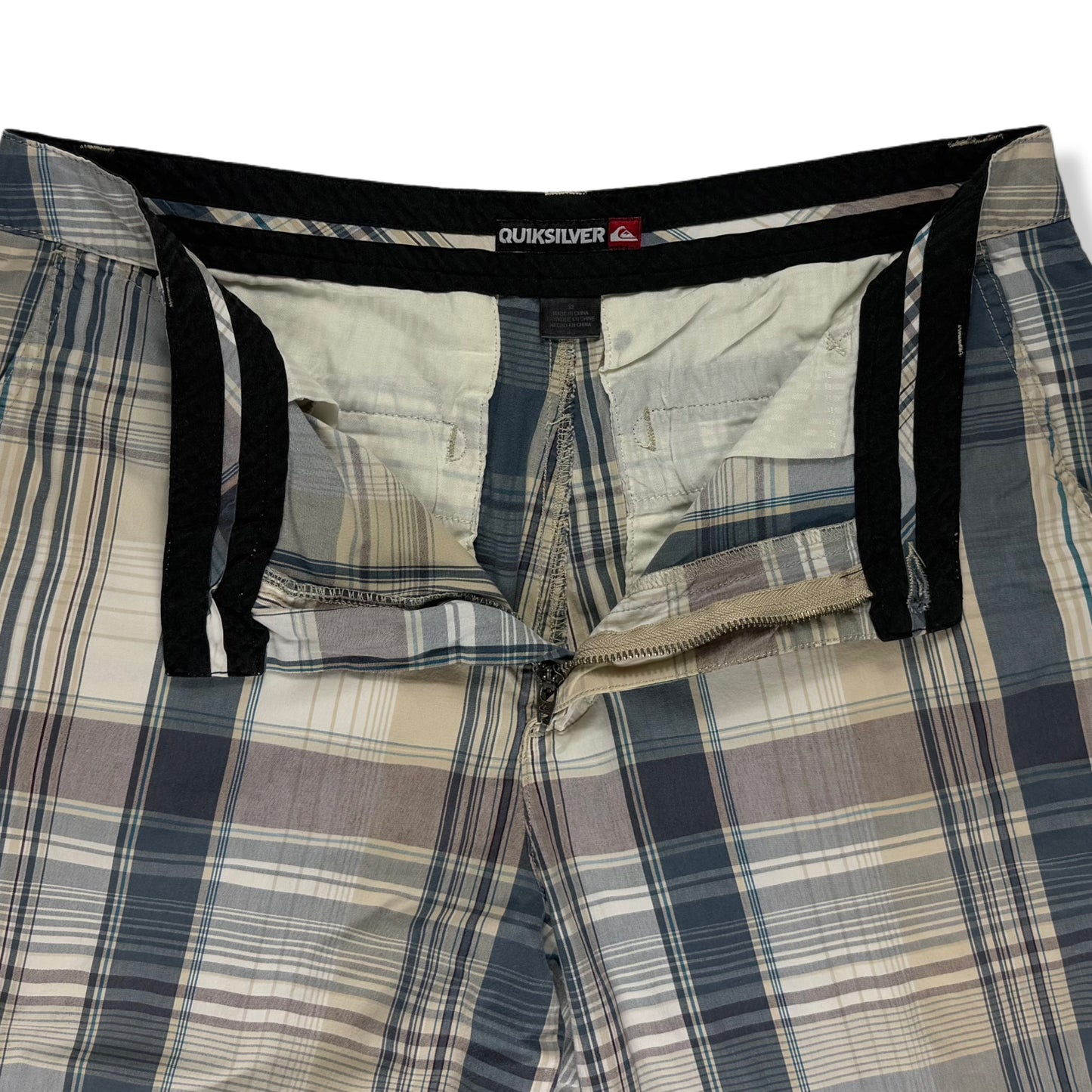 SHORTS DE CUADROS ESTULO SURF | QUIKSILVER | TALLA 32