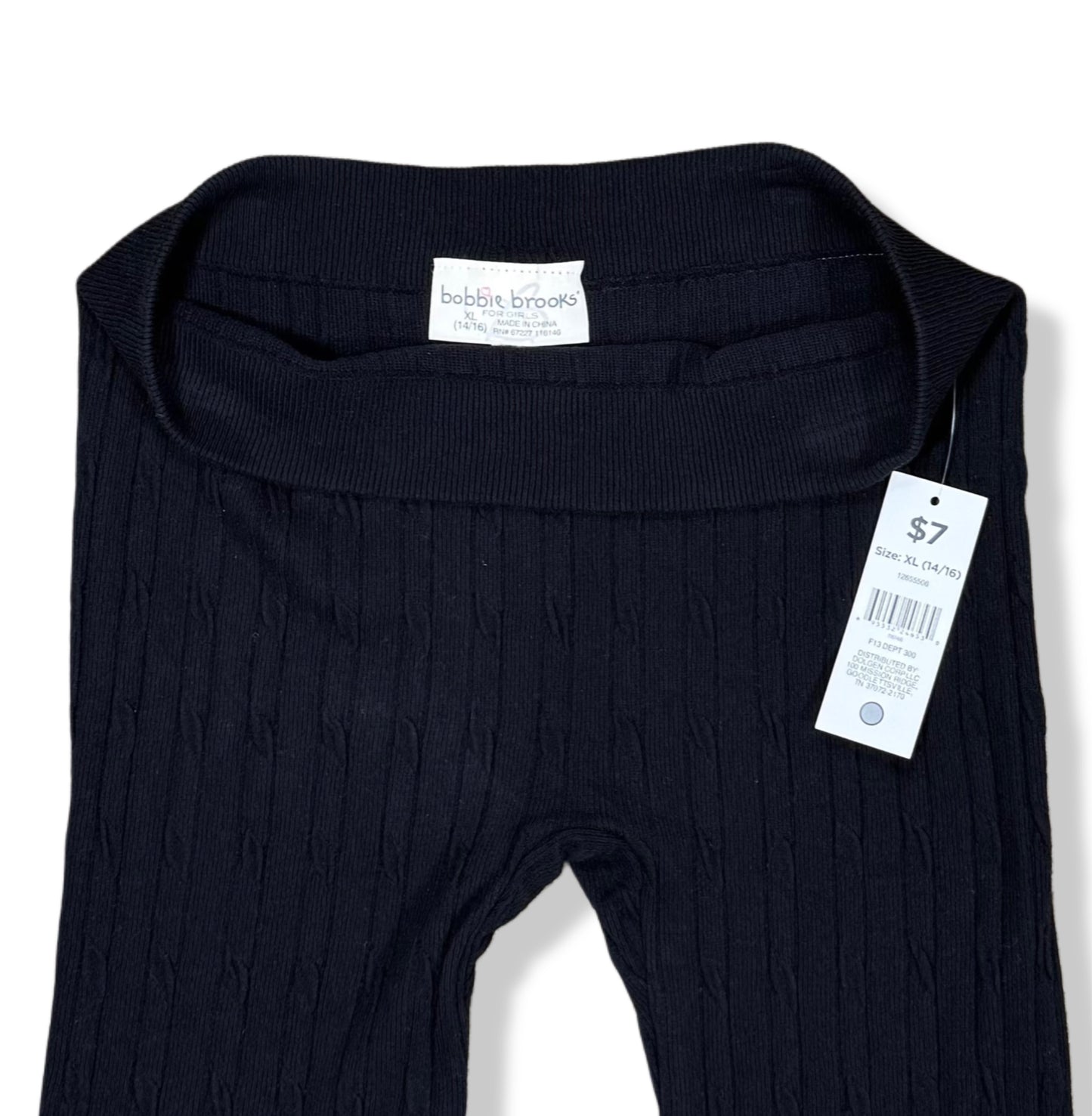 LEGGINGS TEJIDOS PARA NIÑAS | BOBBIE BROOKS | XL (14/16)