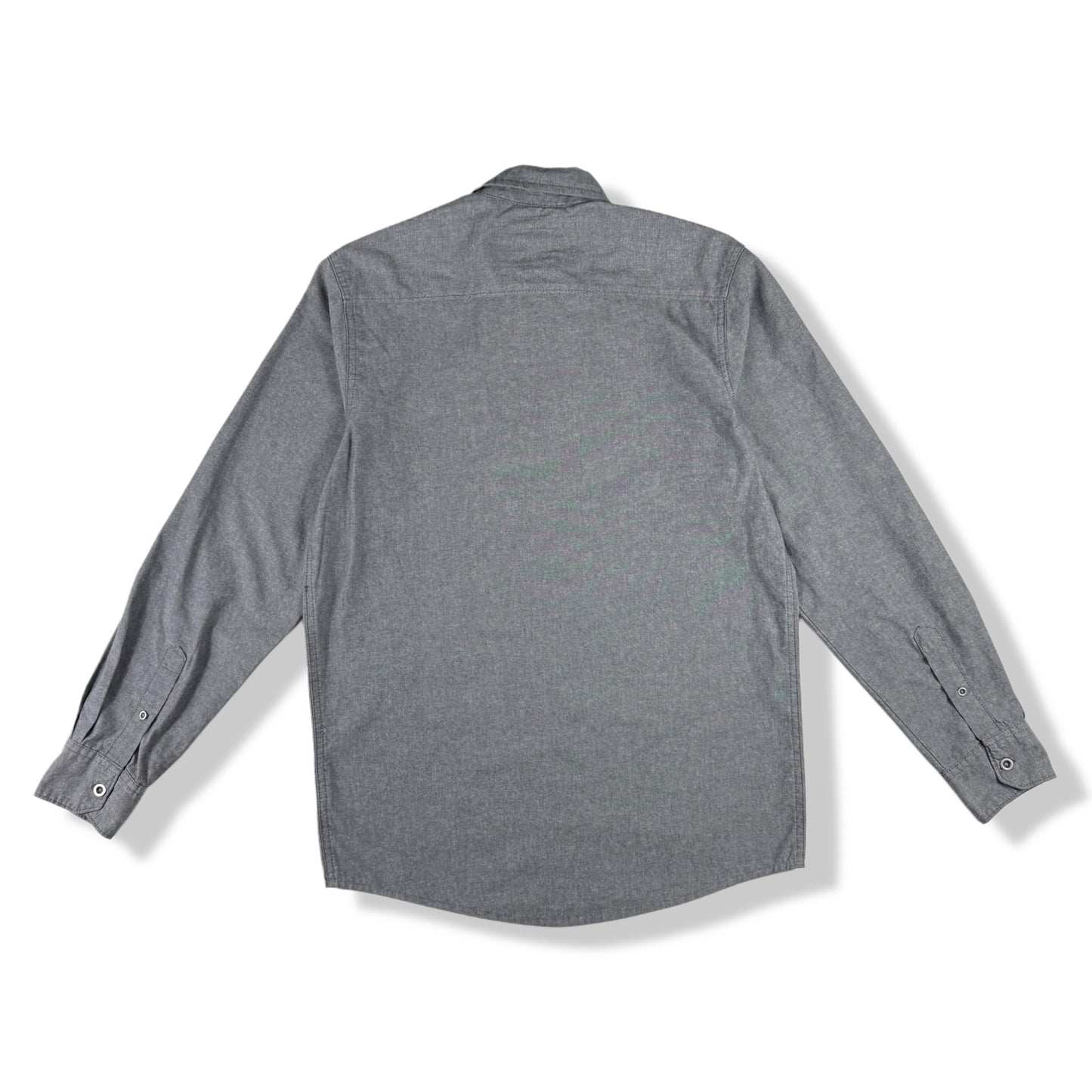 CAMISA GRIS MANGA LARGA | WRANGLER | TALLA S