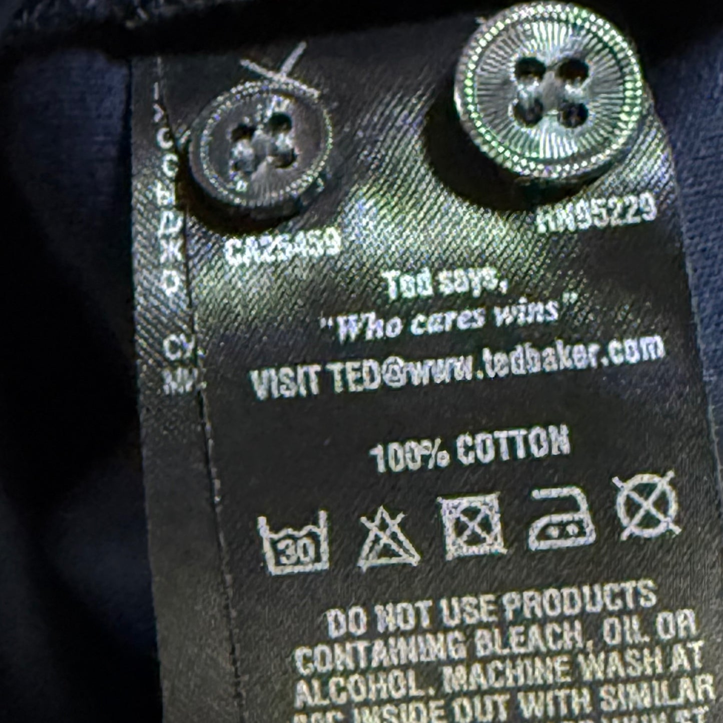 POLO AZUL MARINO MANGA CORTA | TED BAKER | TALLA 4