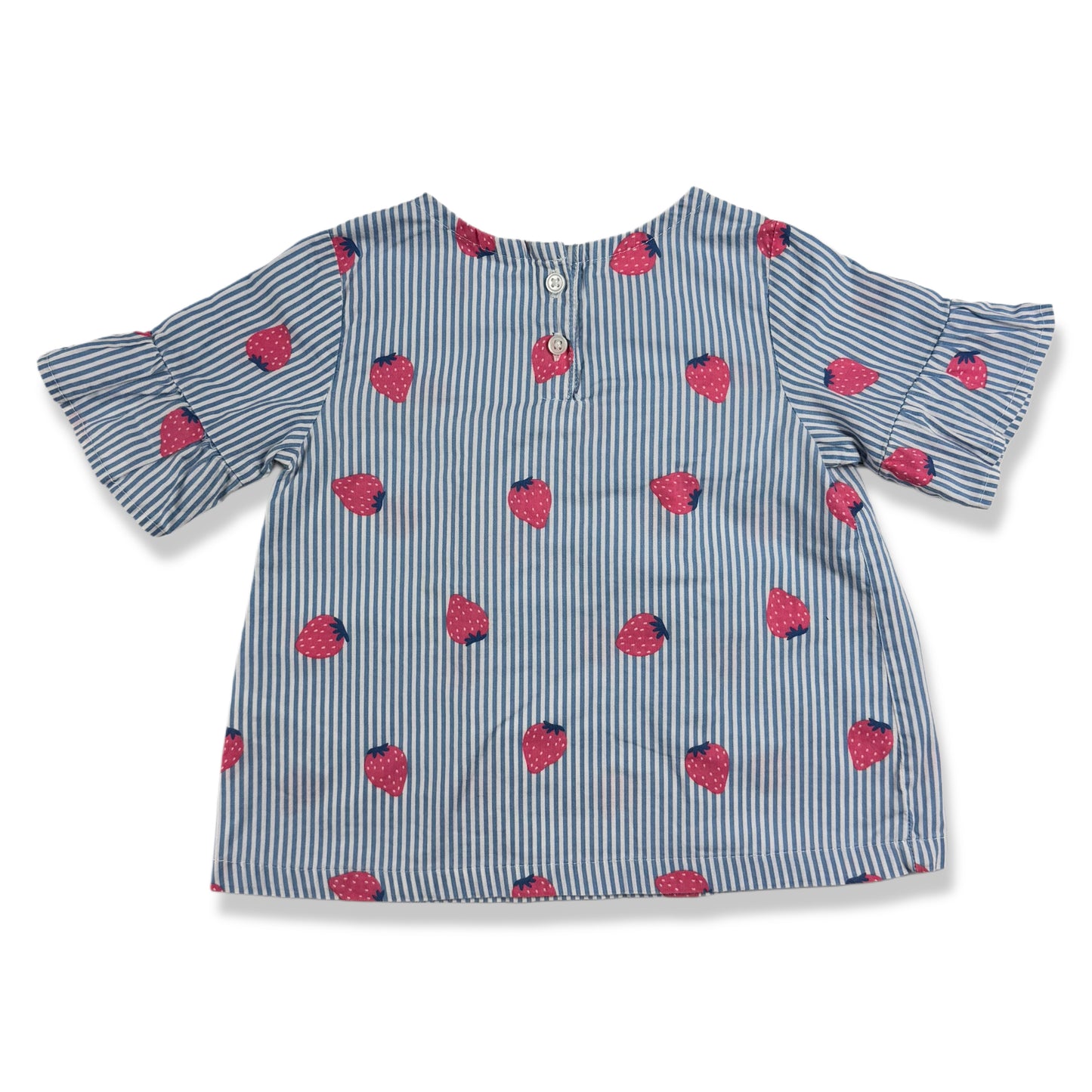 TOP CON ESTAMPADO DE FRESAS PARA BEBÉS | CARTER’S | TALLA 24M