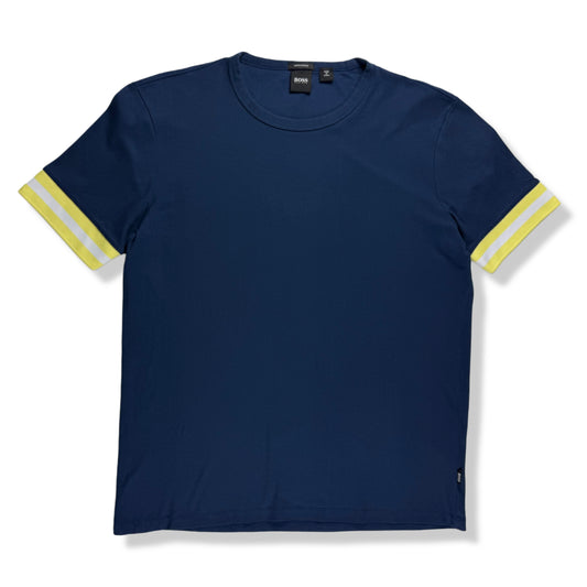 CAMISETA CLÁSICA AZUL MARINO | BOSS | TALLA M
