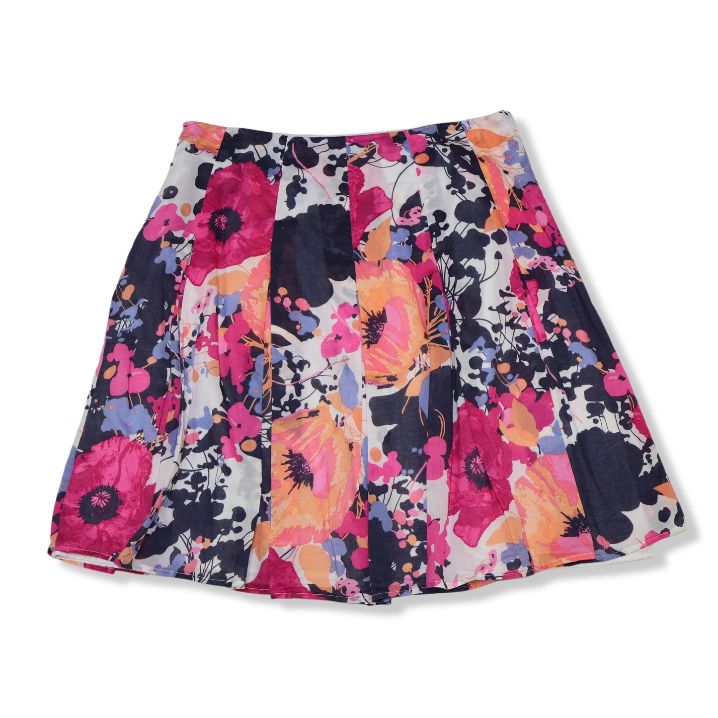 FALDA CORTA PLISADA CON ESTAMPADO FLORAL | NEW YORK & COMPANY | TALLA 6