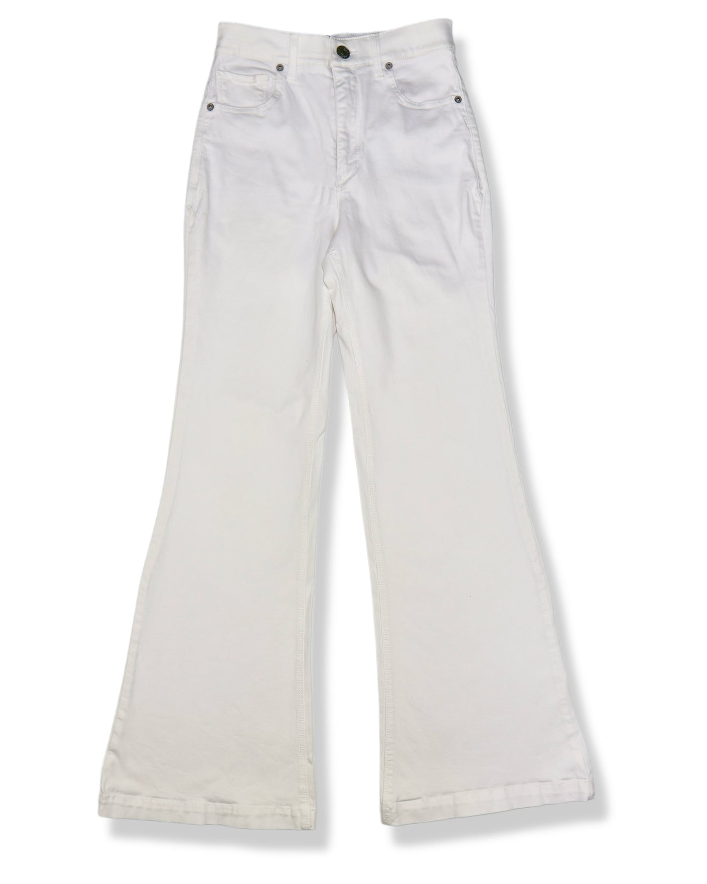 PANTALÓN BLANCO EXTREME HIGH RISE  | EXPRESS | TALLA 0R