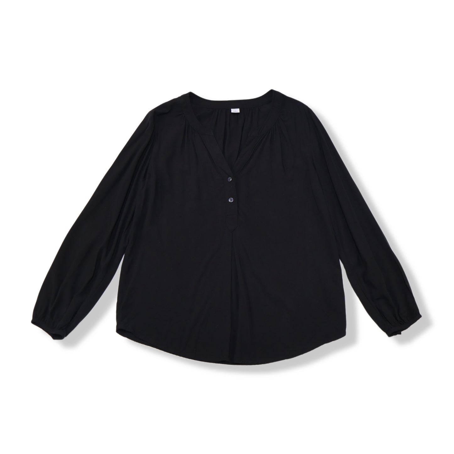 BLUSA NEGRA MANGA LARGA | OLD NAVY | TALLA S