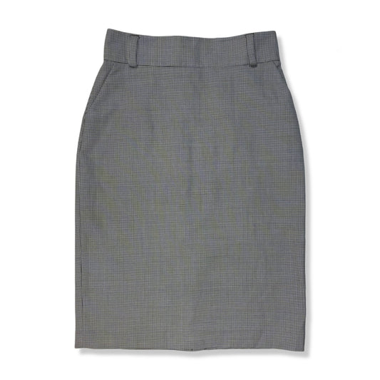 FALDA MIDI CON ESTAMPADO HOUNDSTOOTH | BANANA REPUBLIC | TALLA 6