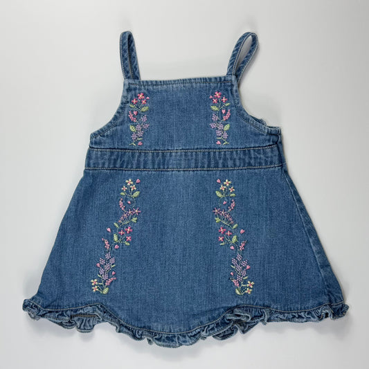 VESTIDITO JEAN PARA BEBÉ | FADED GLORY | TALLA 6–9M