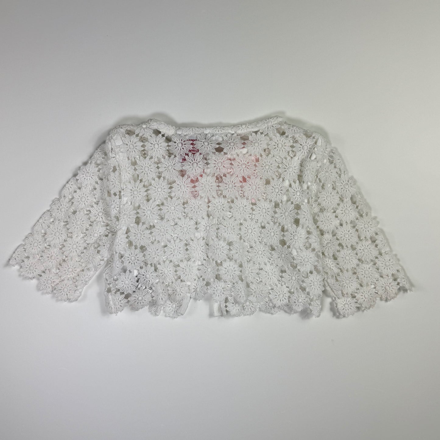 BOLERO DE ENCAJE PARA BEBÉS | CAMILLA | TALLA 12M