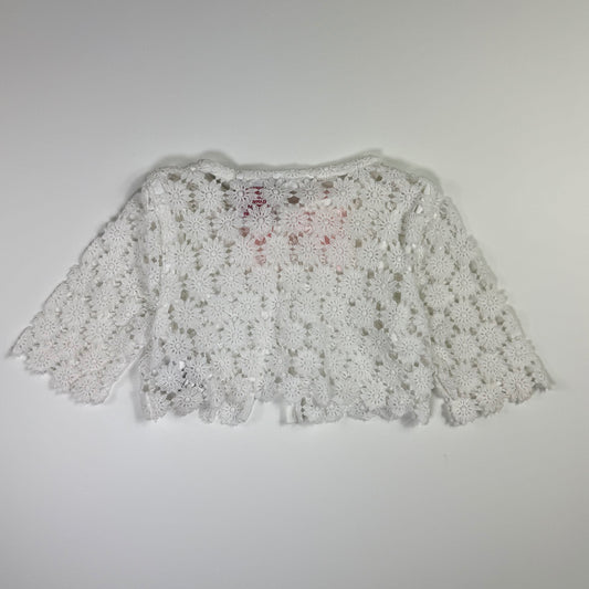 BOLERO DE ENCAJE PARA BEBÉS | CAMILLA | TALLA 12M