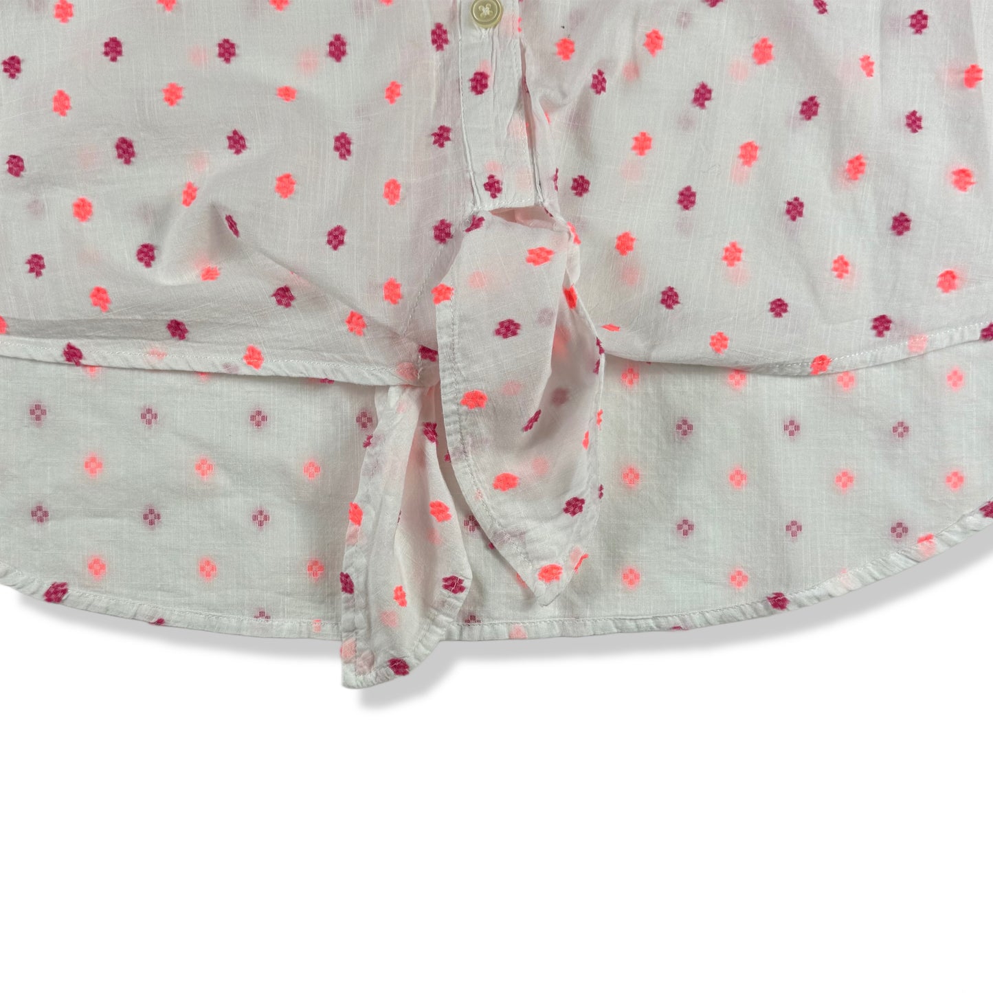 BLUSA CON LAZO FRONTAL | LOFT | TALLA M
