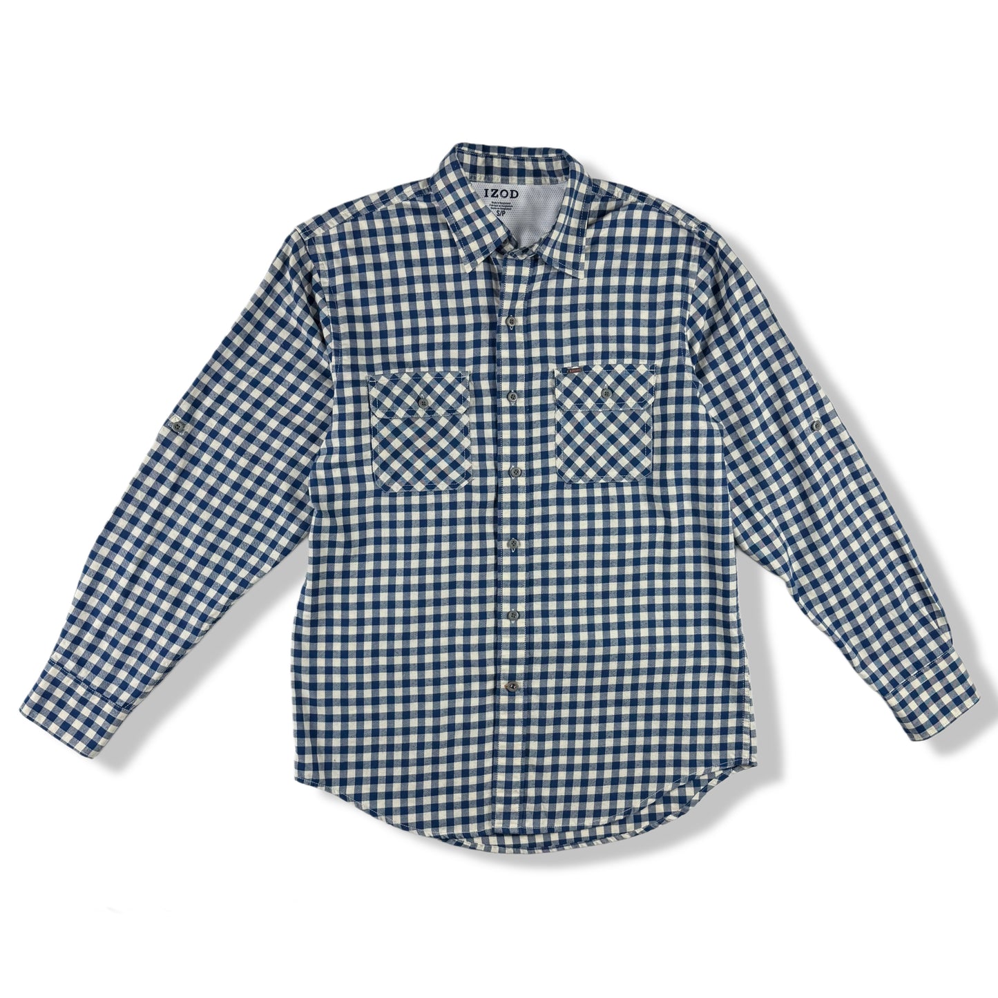 CAMISA DE CUADROS MANGA LARGA | IZOD | TALLA S