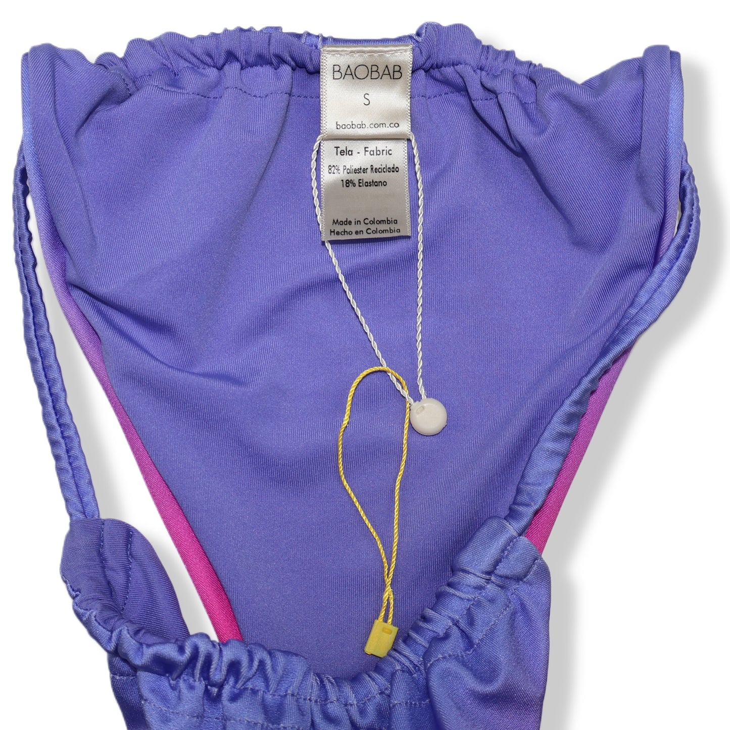 BIKINI DEGRADADO AMARANTA CON VARILLA Y TIRANTES | BAOBAB | TALLA S/M