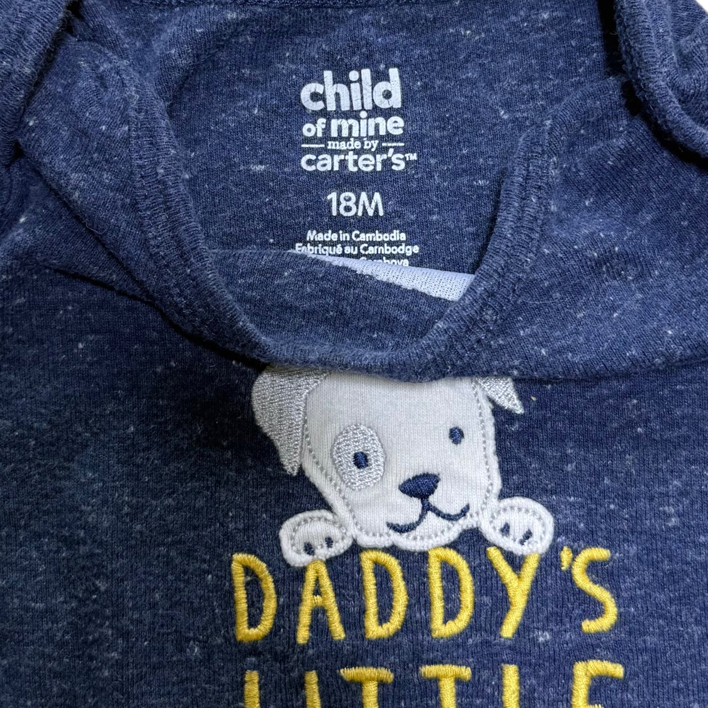 ENTERIZO DADDY'S LITTLE BUDDY | CARTER’S | TALLA 18M