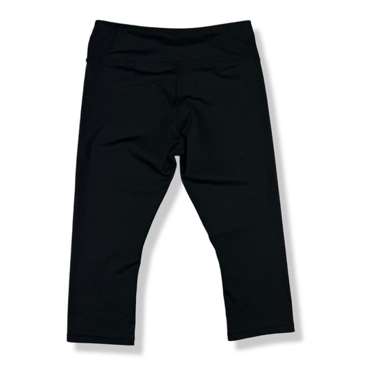 LEGGINGS DEPORTIVOS NEGROS 3/4 CON LOGO LATERAL | REEBOK | TALLA M