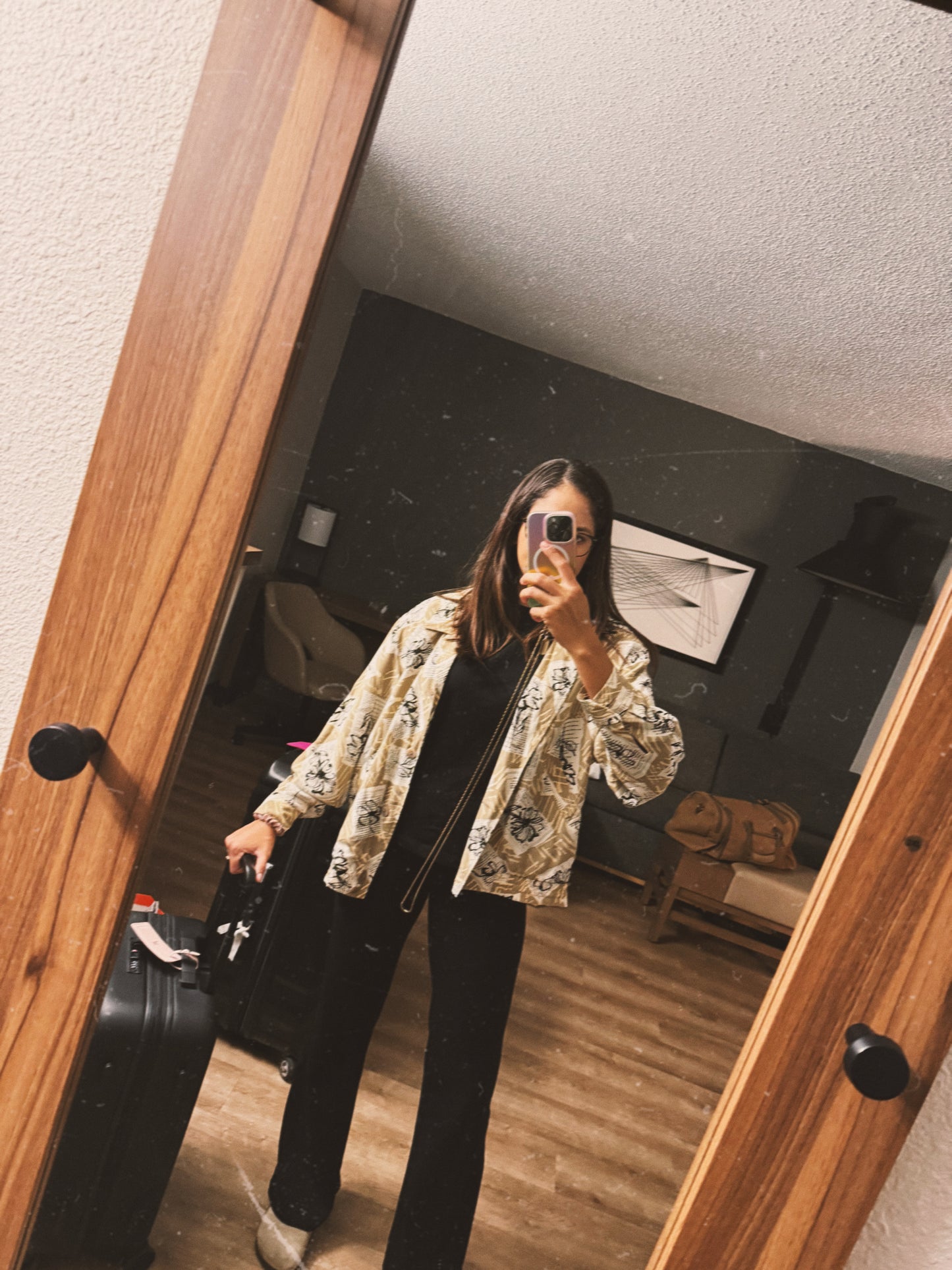 CHAQUETA 90s VINTAGE EN SEDA | SAKS FIFTH AVENUE | TALLA M