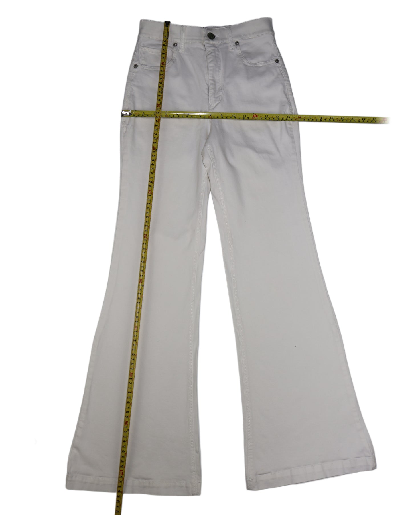 PANTALÓN BLANCO EXTREME HIGH RISE  | EXPRESS | TALLA 0R