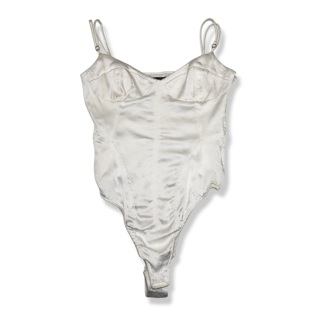 BODY TIPO CORSET SATINADO | ZARA | TALLA M
