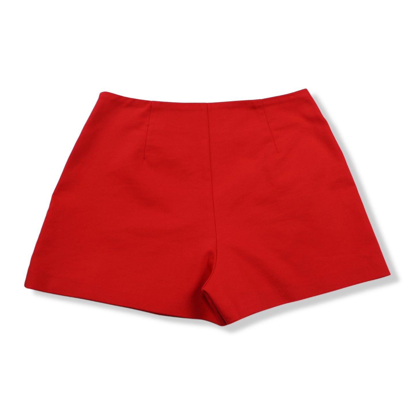 FALDA PANTALÓN ROJO CON VOLANTE | ZARA | TALLA S