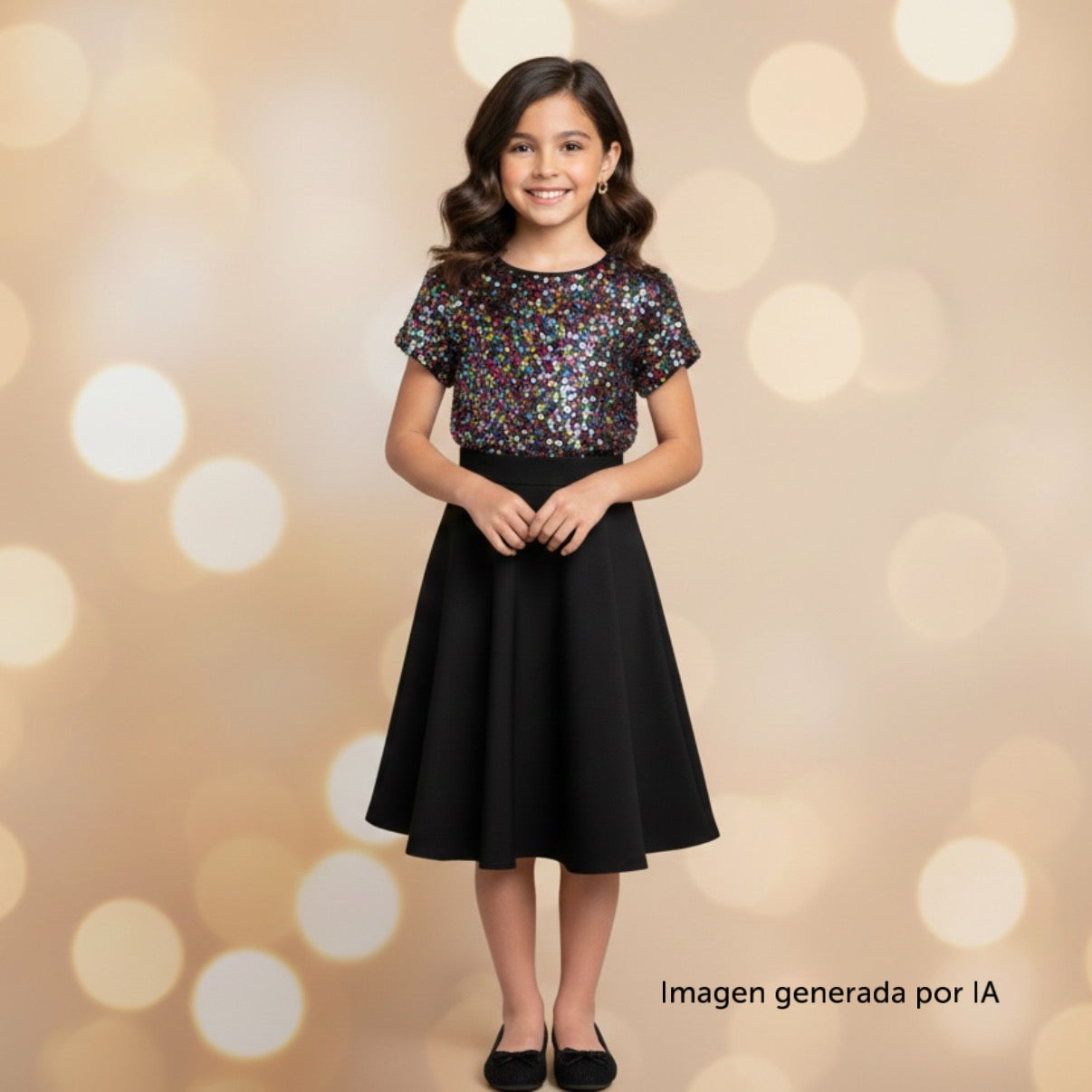 TOP DE LENTEJUELAS MULTICOLOR PARA NIÑAS | GARANIMALS | 8
