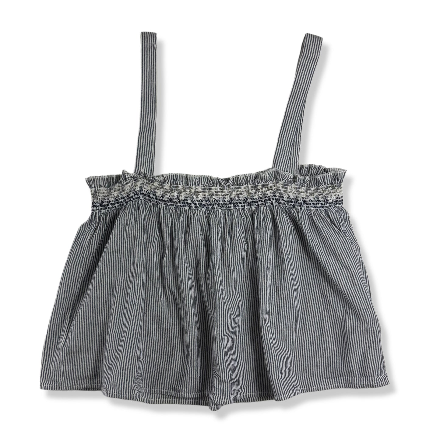 BLUSA DE TIRANTES CON ELÁSTICO Y RAYAS | URBAN OUTFITTERS | TALLA M