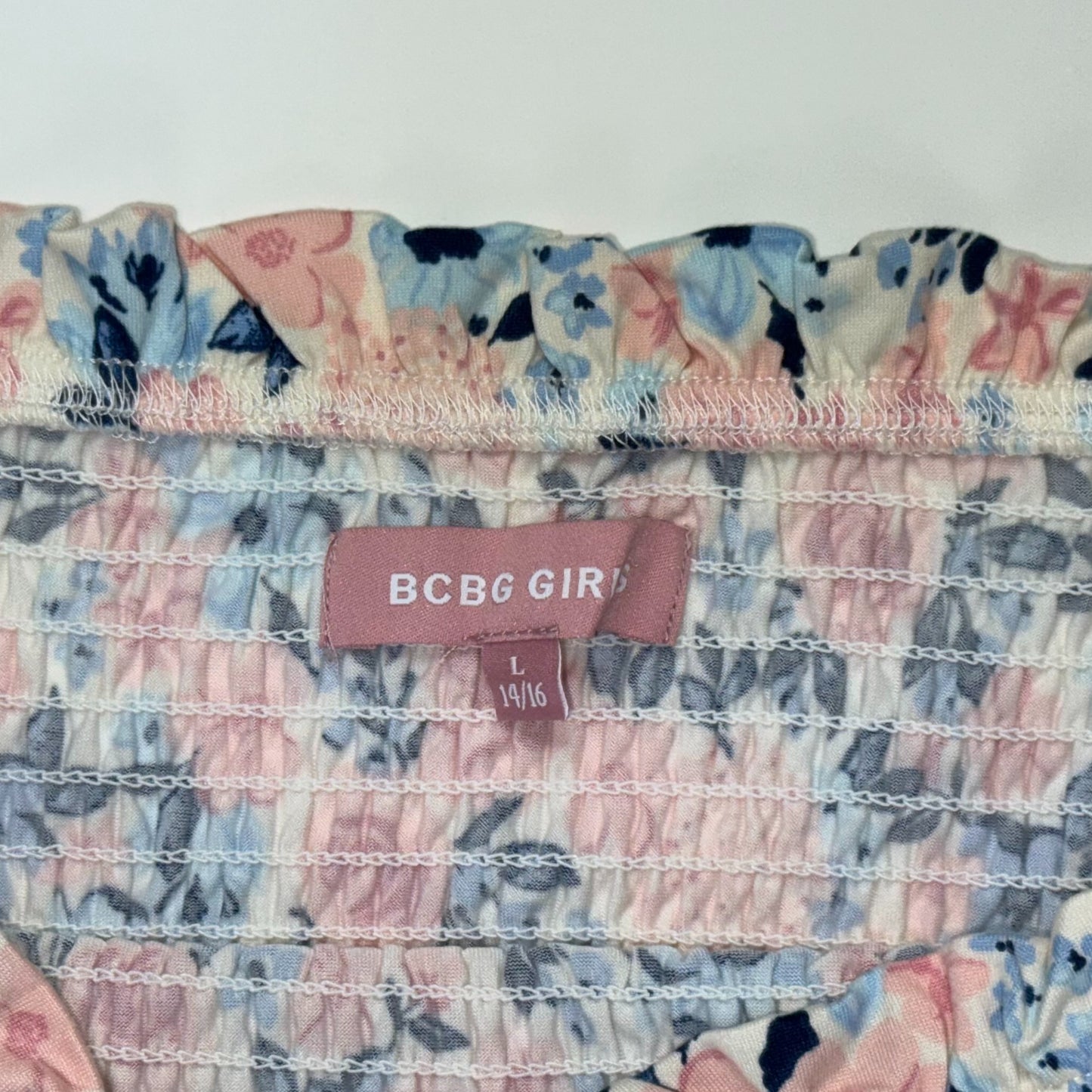 VESTIDO FLORAL PARA NIÑAS | BCBG GIRLS | TALLA L (14/16)