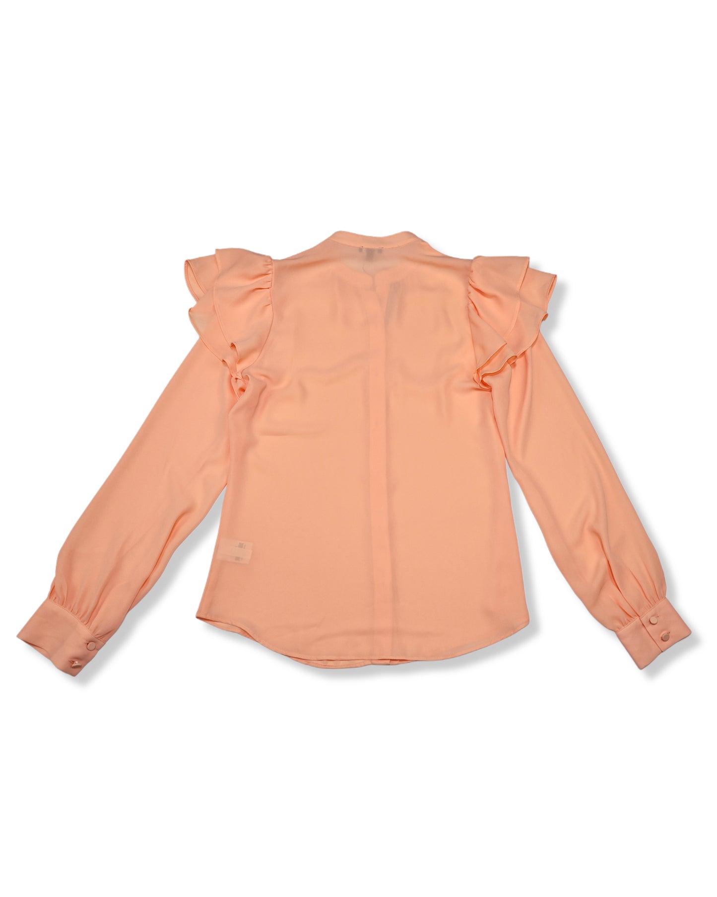 NUEVA CON ETIQUETA | BLUSA MANGA LARGA CON VOLANTES | EXPRESS | TALLA XS