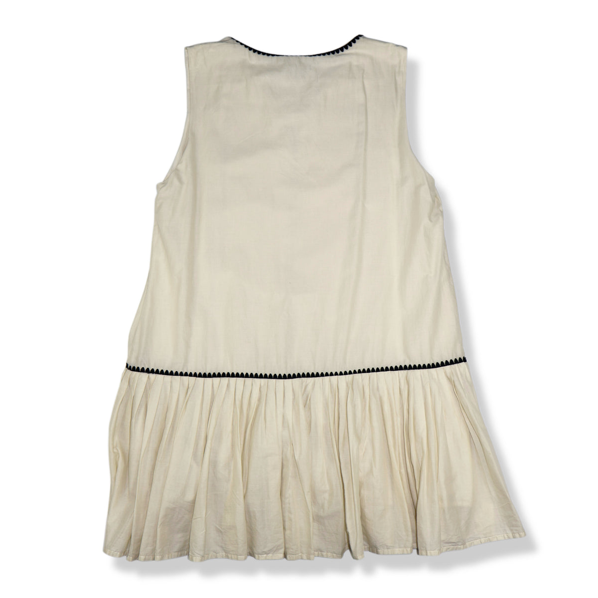 VESTIDO SIN MANGAS CORTE PEPLUM | STRUT & BOLT | TALLA M