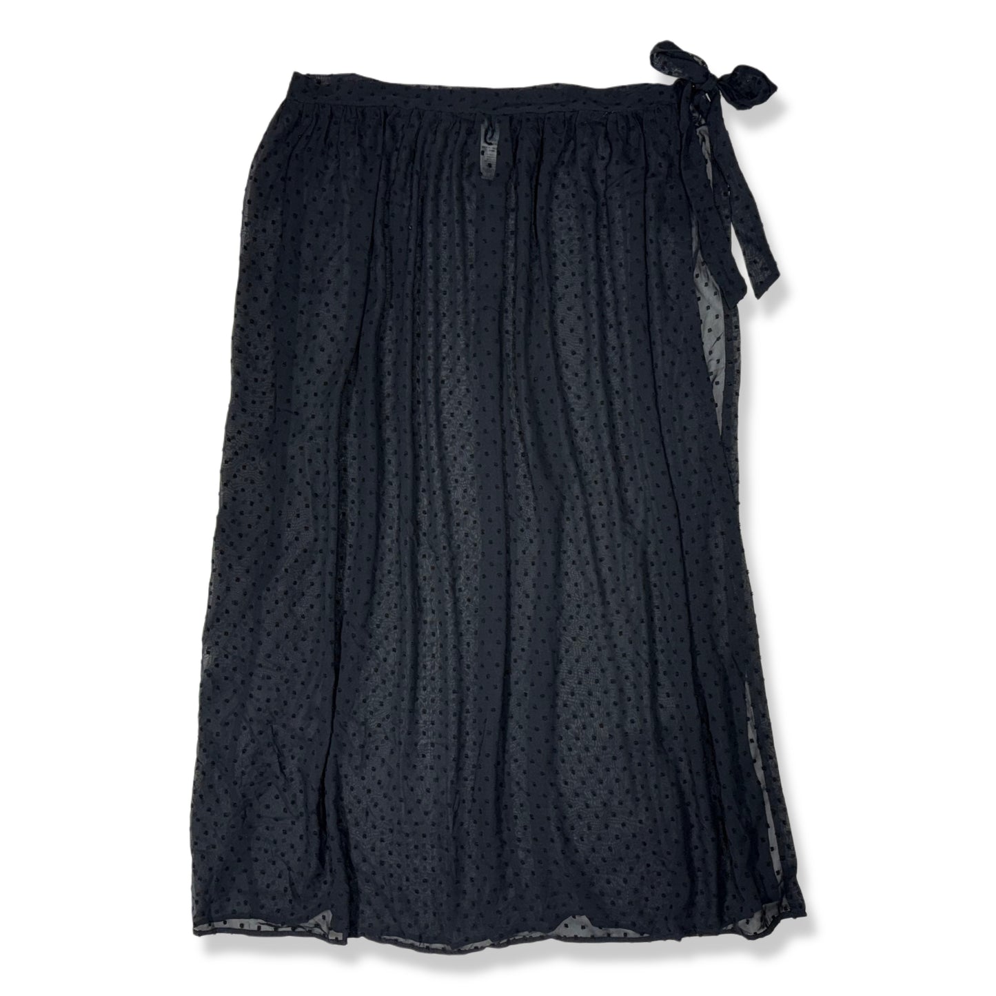 SARONG NEGRO DE MALLA | TIME AND TRU | TALLA XL (16-18)