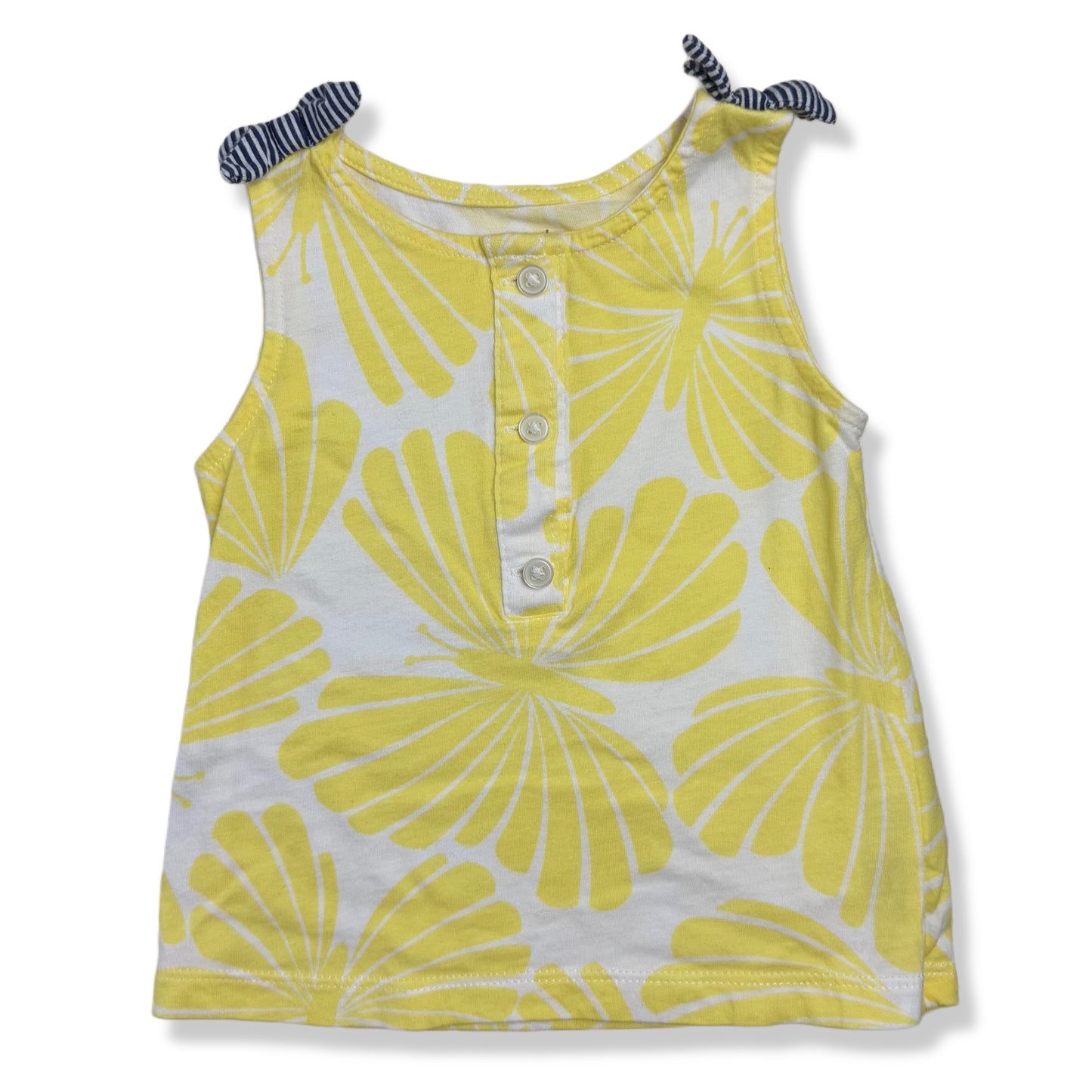 TOP AMARILLO PARA BEBÉS | CARTER’S | TALLA 12M