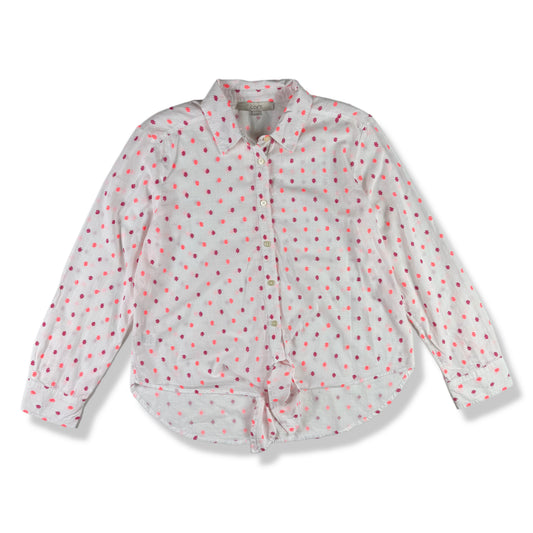 BLUSA CON LAZO FRONTAL | LOFT | TALLA M