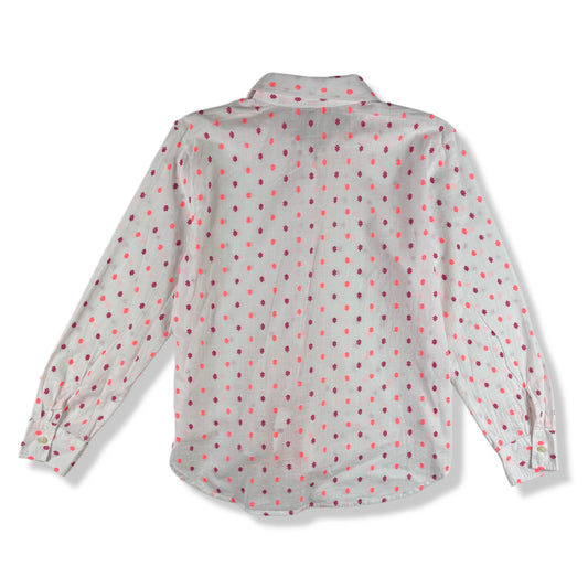 BLUSA CON LAZO FRONTAL | LOFT | TALLA M