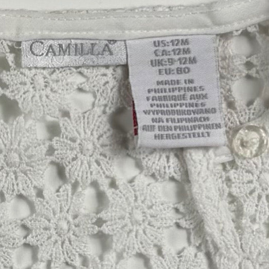 BOLERO DE ENCAJE PARA BEBÉS | CAMILLA | TALLA 12M