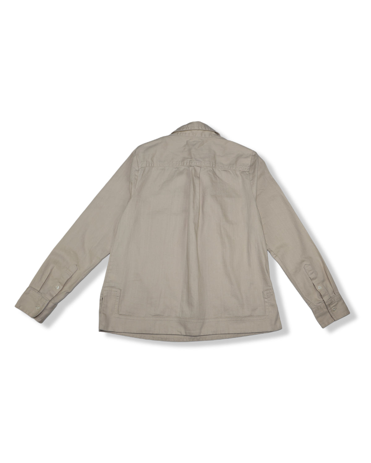 NUEVA CON ETIQUIETA | CAMISA TIPO UTILITY BEIGE | BANANA REPUBLIC | TALLA S (Oversize)