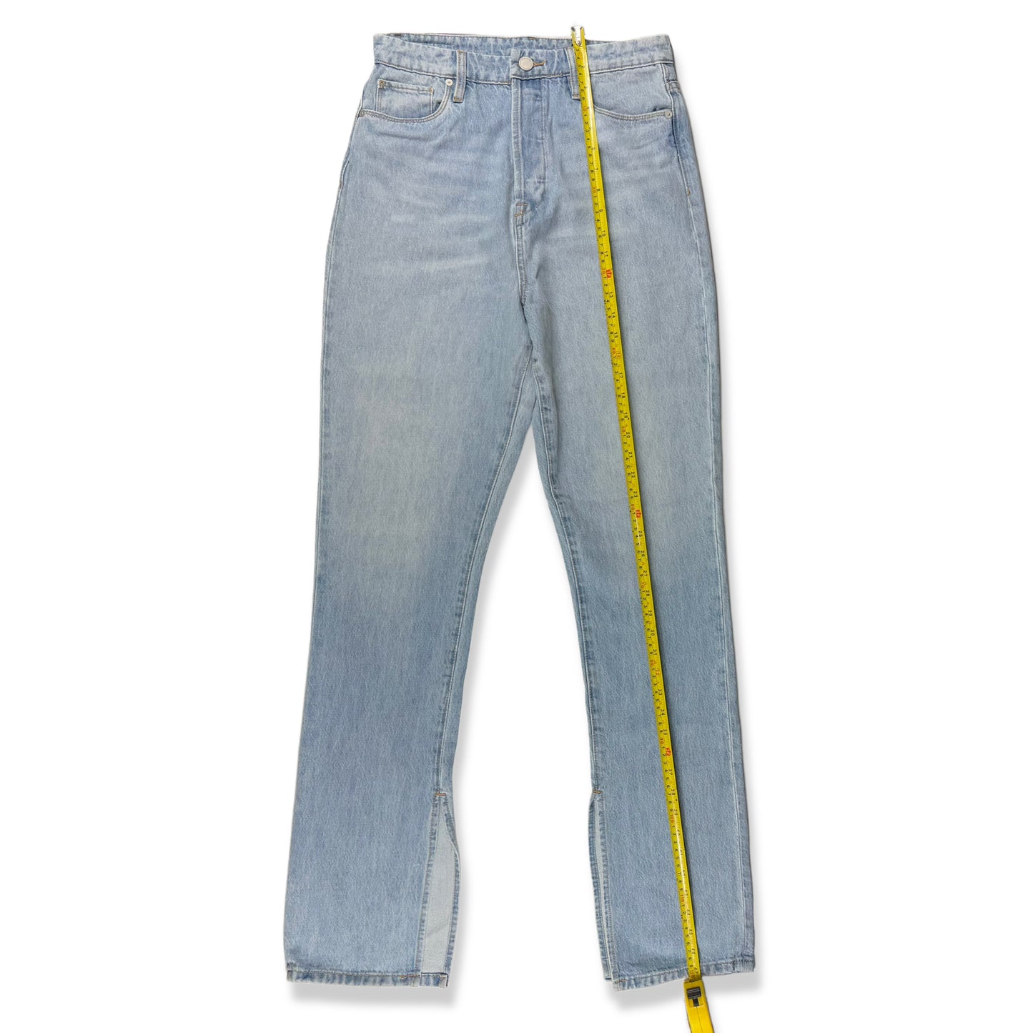 JEANS RECTOS CON ABERTURA EN EL TOBILLO | BLANKNYC | TALLA 28 (M/6)