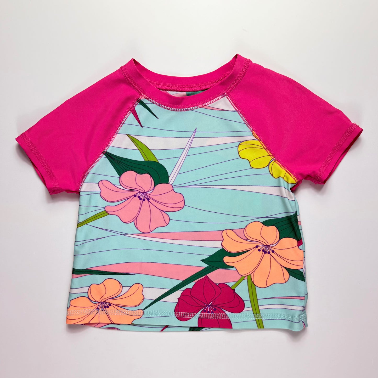CAMISETA DE BAÑO PARA NIÑAS | CIRCO | TALLA 2T