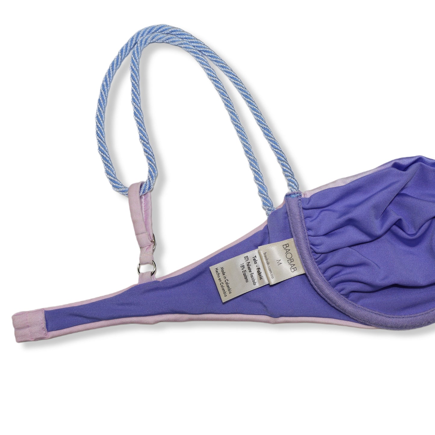 BIKINI DEGRADADO AMARANTA CON VARILLA Y TIRANTES | BAOBAB | TALLA S/M