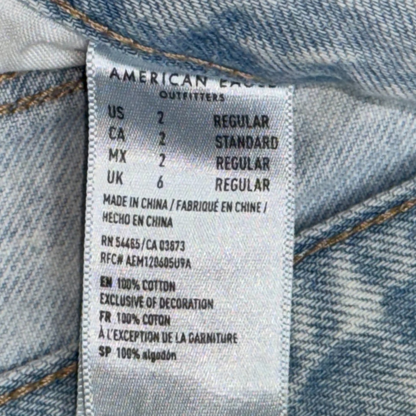 MOM JEANS | AMERICAN EAGLE | TALLA 2