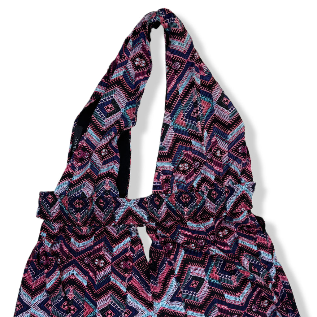 VESTIDO LARGO ESTAMPADO | FOREVER 21 | TALLA S/M