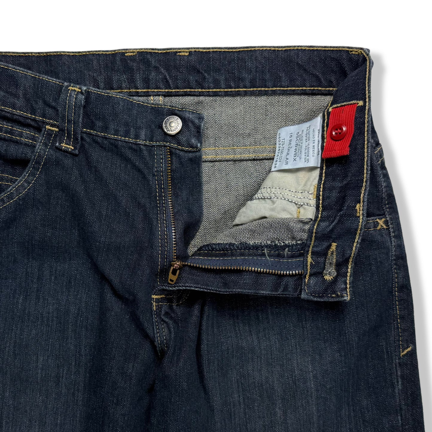 JEANS RECTO CLÁSICO AZUL OSCURO | WRANGLER | TALLA 16 (JUNIOR)
