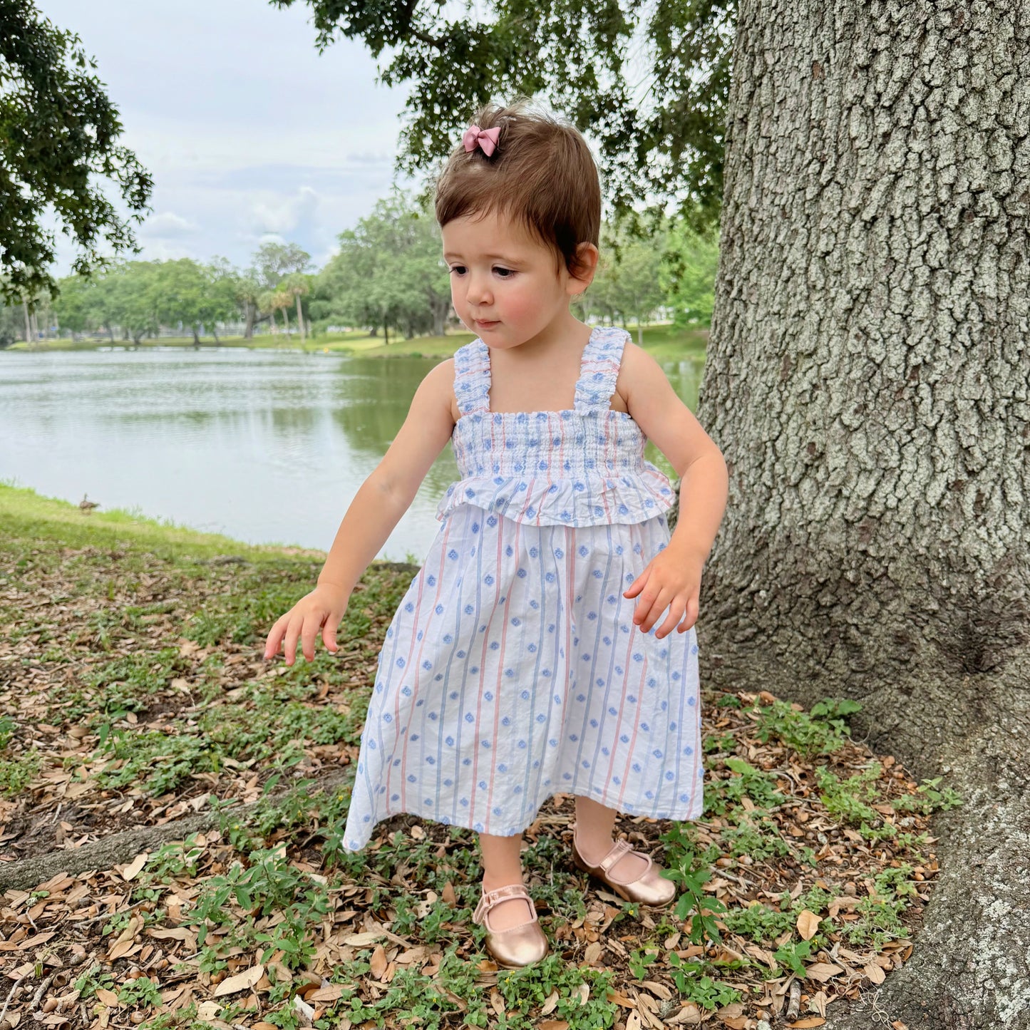 VESTIDO RAYAS MULTICOLOR | CAT & JACK | 4T