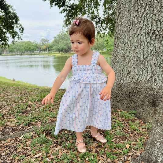 VESTIDO RAYAS MULTICOLOR | CAT & JACK | 4T