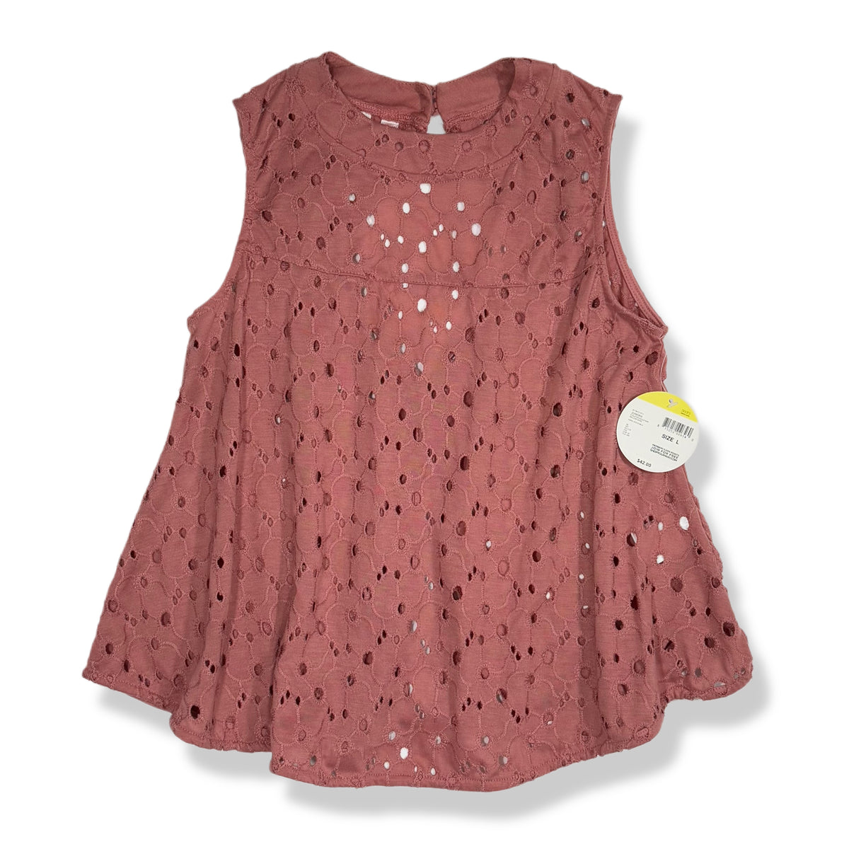 NEW | BLUSA CALADA SIN MANGAS PARA MUJER | BONGO | TALLA L (JUNIOR)
