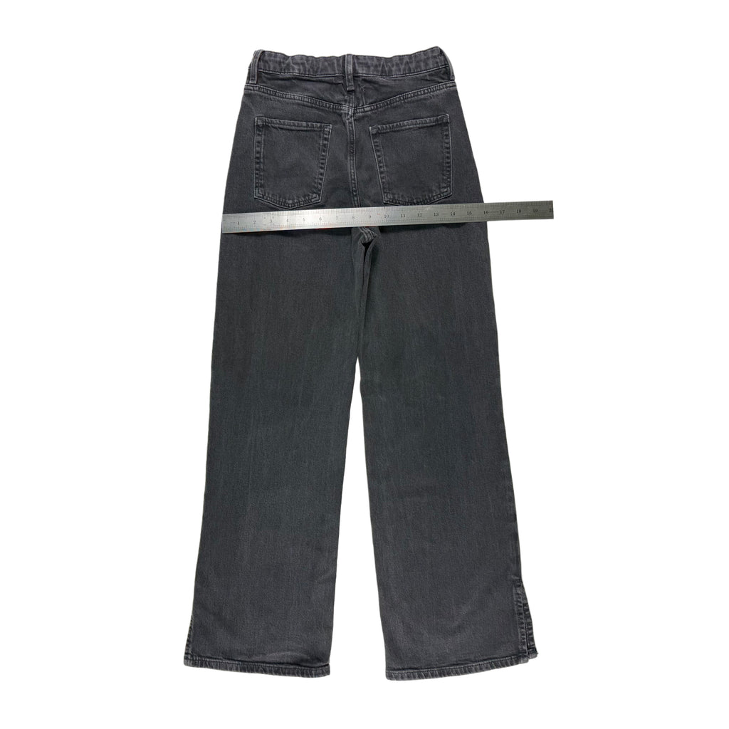 JEANS WIDE LEG GRIS PARA NIÑA | H&M | TALLA 14