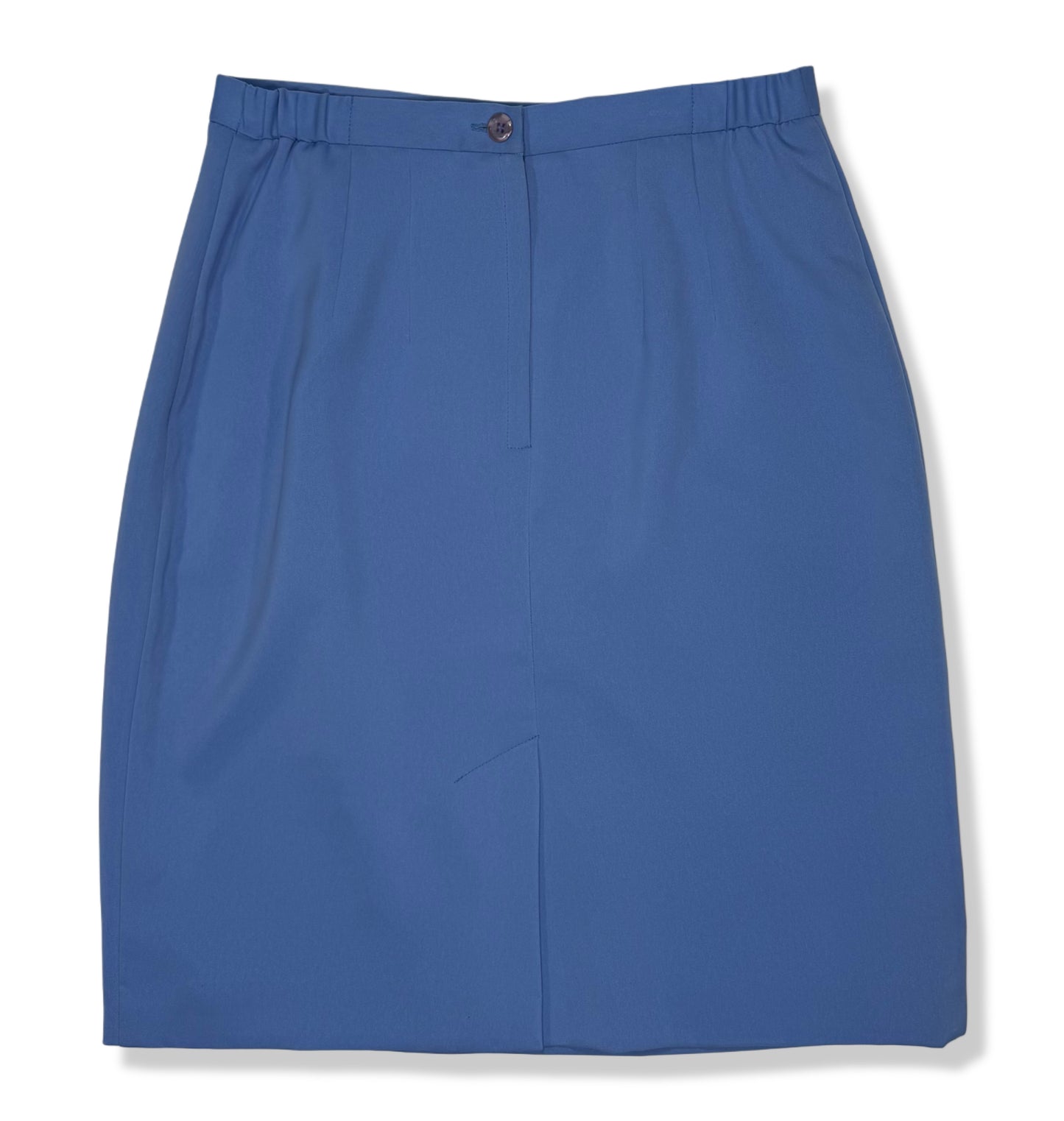 FALDA AZUL CLÁSICA CORTE RECTO | PRESTON & YORK | TALLA 8P