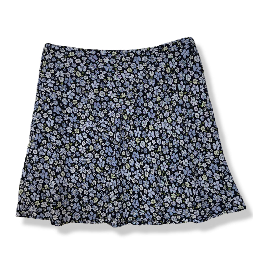 FALDA CORTA CON ESTAMPADO FLORAL | DIVIDED (H&M) | TALLA 4 (S)
