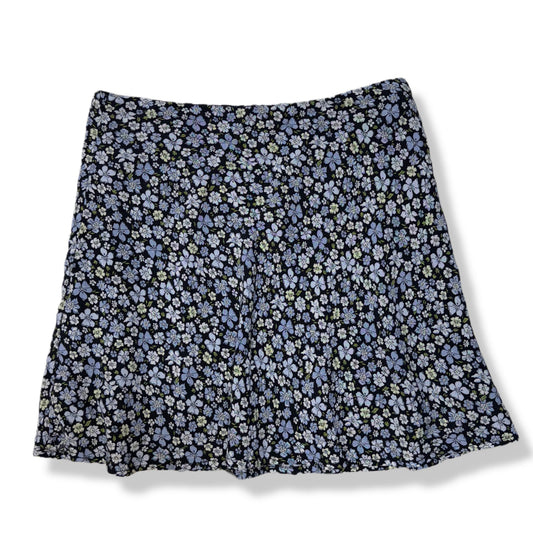 FALDA CORTA CON ESTAMPADO FLORAL | DIVIDED (H&M) | TALLA 4 (S)