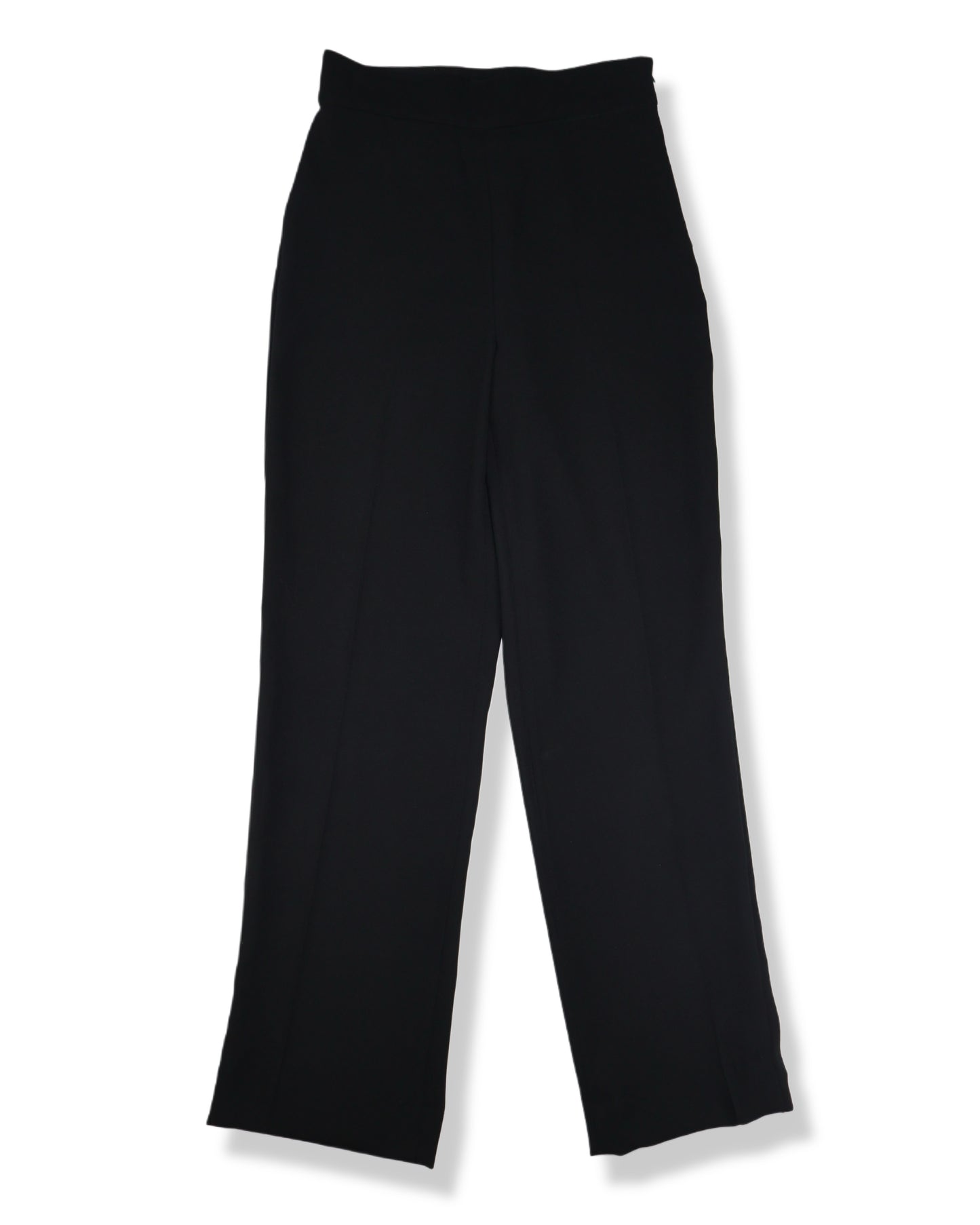 PANTALÓN NEGRO CORTE RECTO | ZARA | TALLA XS