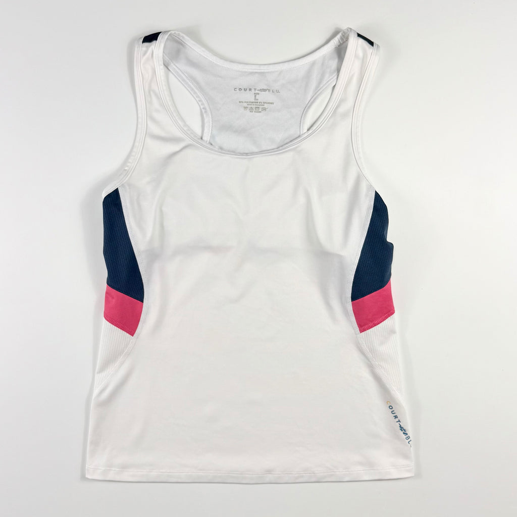 TOP DEPORTIVO CON SOPORTE INTEGRADO | COURT BLU | TALLA L