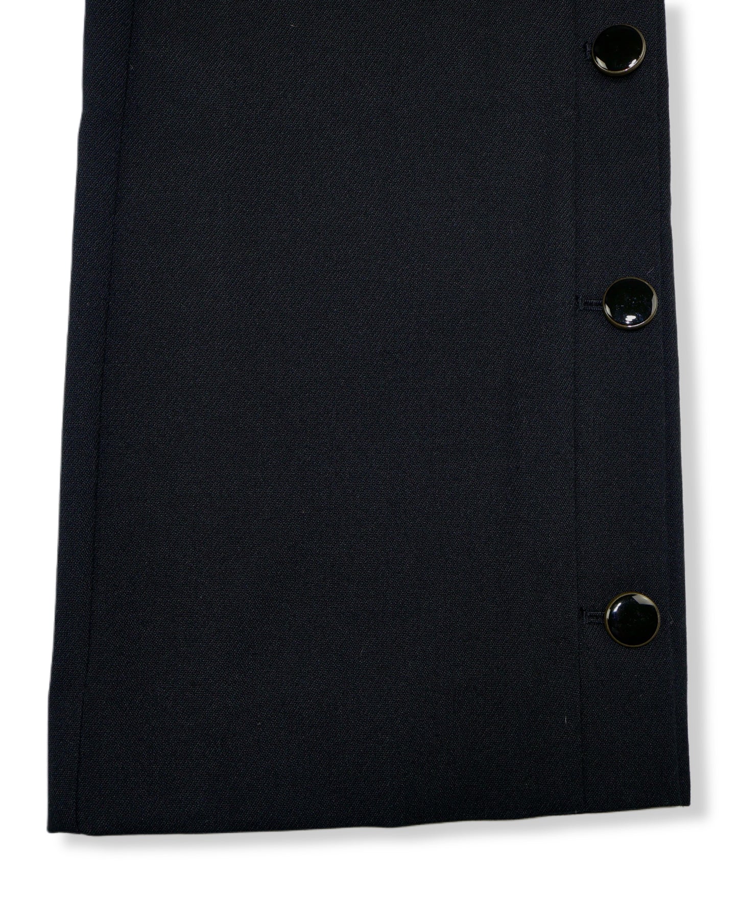 NUEVO CON ETIQUETA | PANTALÓN NEGRO CON BOTONES LATERALES | LOFT | TALLA 4
