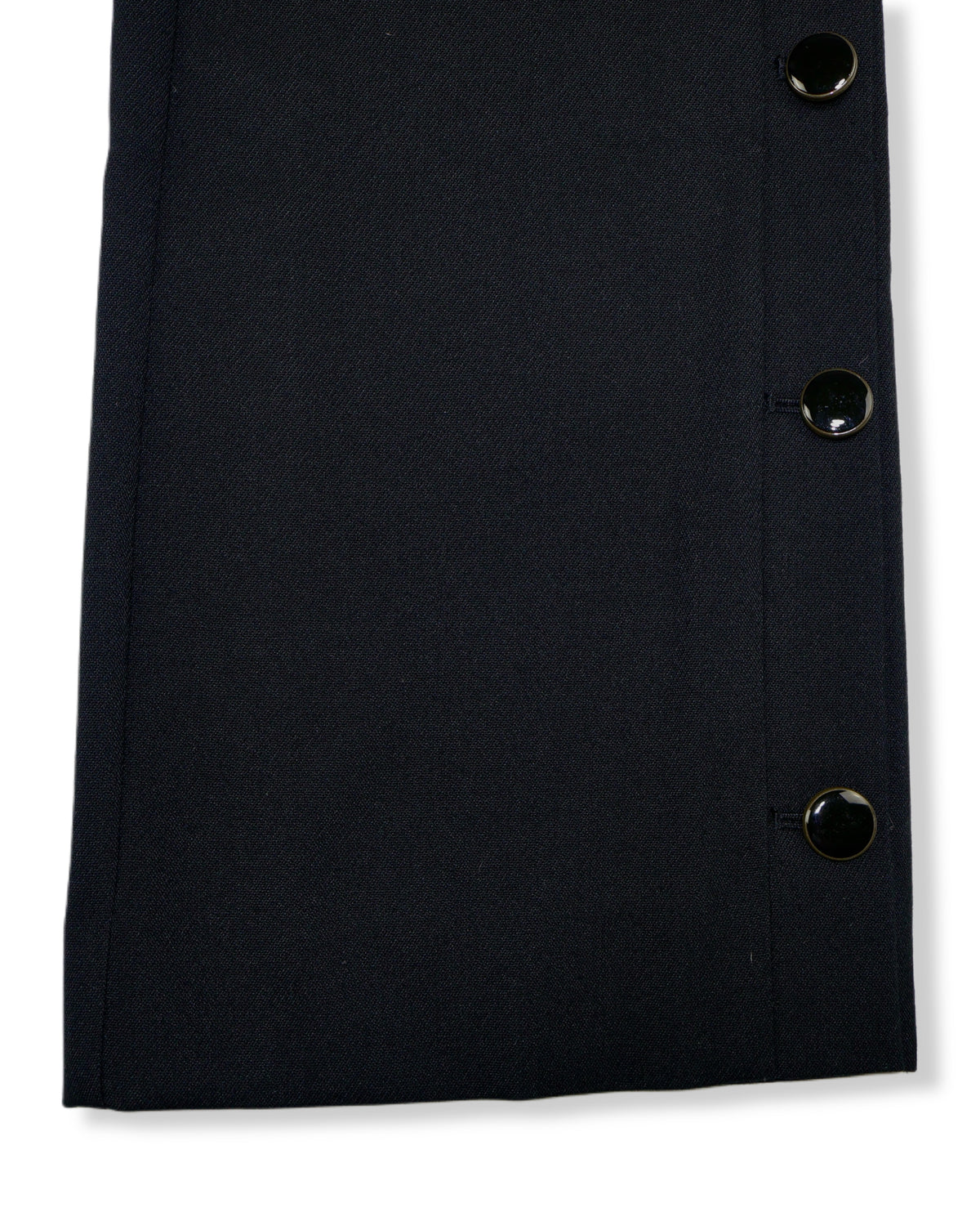 NUEVO CON ETIQUETA | PANTALÓN NEGRO CON BOTONES LATERALES | LOFT | TALLA 4